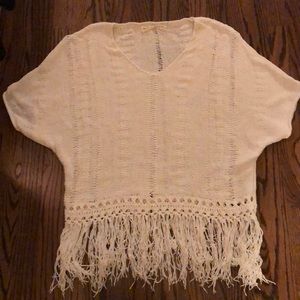 Graham & Spencer fringe sweater